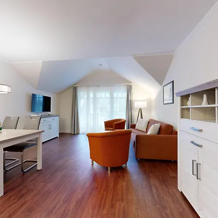 公寓 Duenenpark - Fewos By Sander - Strandnah Mit Balkon Oder Terrasse - Hunde Willkommen 宾茨